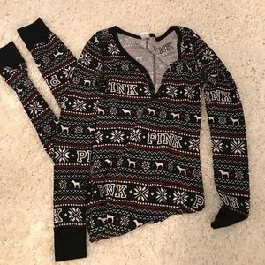 ‼️ PINK ‼️ by Victoria's Secret Onesie Pajama S